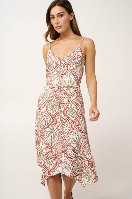 Μακρύ Καλοκαιρινό Φόρεμα από Ποπλίνα