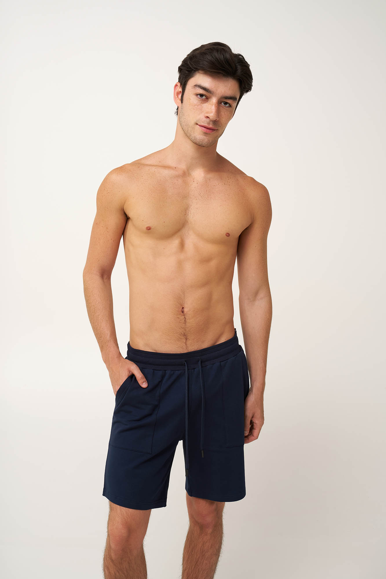 Ανδρική Βαμβακερή Φούτερ Βερμούδα