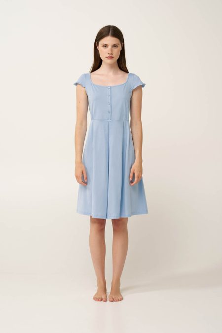 Βαμβακερό Νυχτικό Εγκυμοσύνης και Θηλασμού