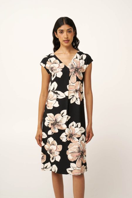 Καλοκαιρινό Φλοράλ Φόρεμα με Πιέτα