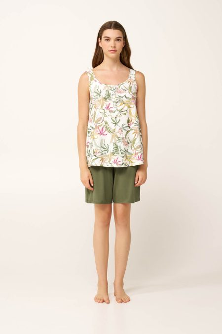 Γυναικεία Πυτζάμα Micromodal με Πατιλέτα