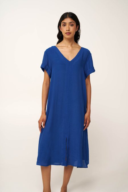 Φόρεμα Θαλάσσης με V απο Γάζα