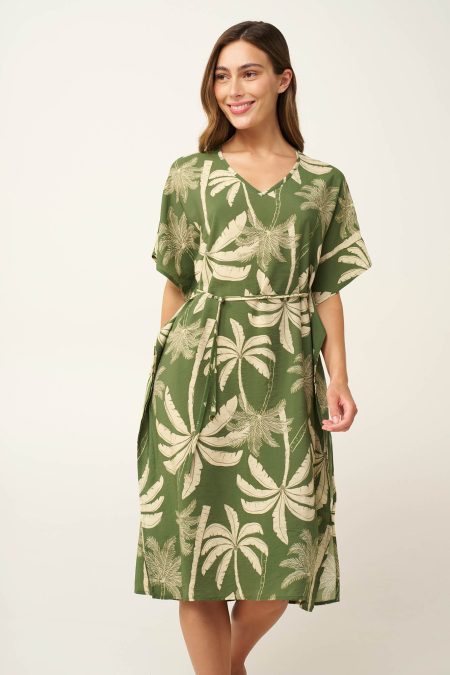 Tropic Καλοκαιρινό Φόρεμα από Ποπλπίνα