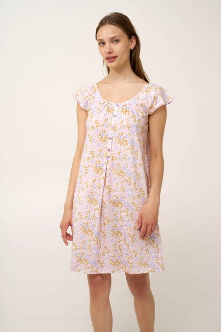 Βαμβακερό Νυχτικό Εγκυμοσύνης και Θηλασμού