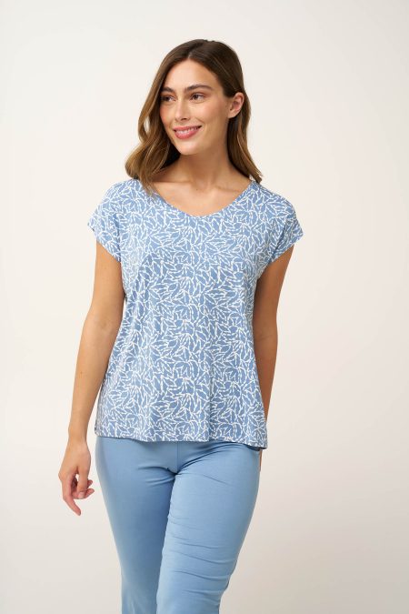 Γυναικεία Αμανίκη Πυτζάμα Micomodal