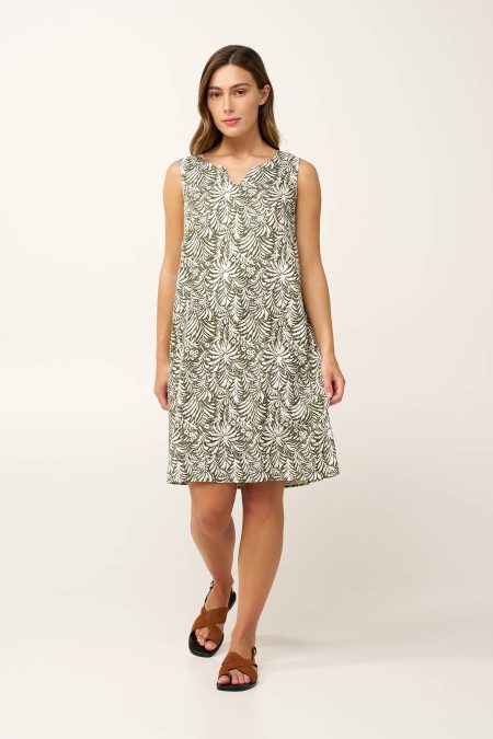 Καλοκαιρινό Αμάνικο Jungle Φόρεμα