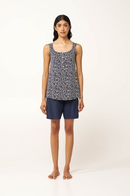 Γυναικεία Πυτζάμες Micromodal με Πατιλέτα