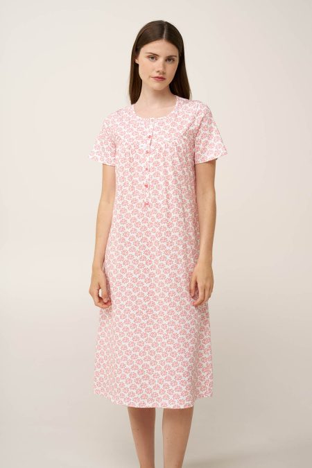 Βαμβακερό Νυχτικό με Πατιλέτα