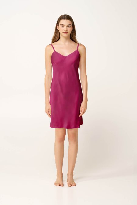 Σατέν Νυχτικό με Τιράντες