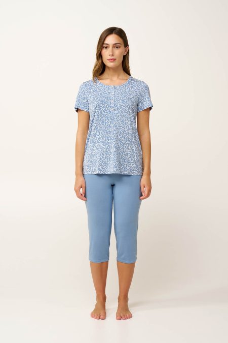 Γυναικεία Micromodal Πυτζάμα με Πατιλέτα
