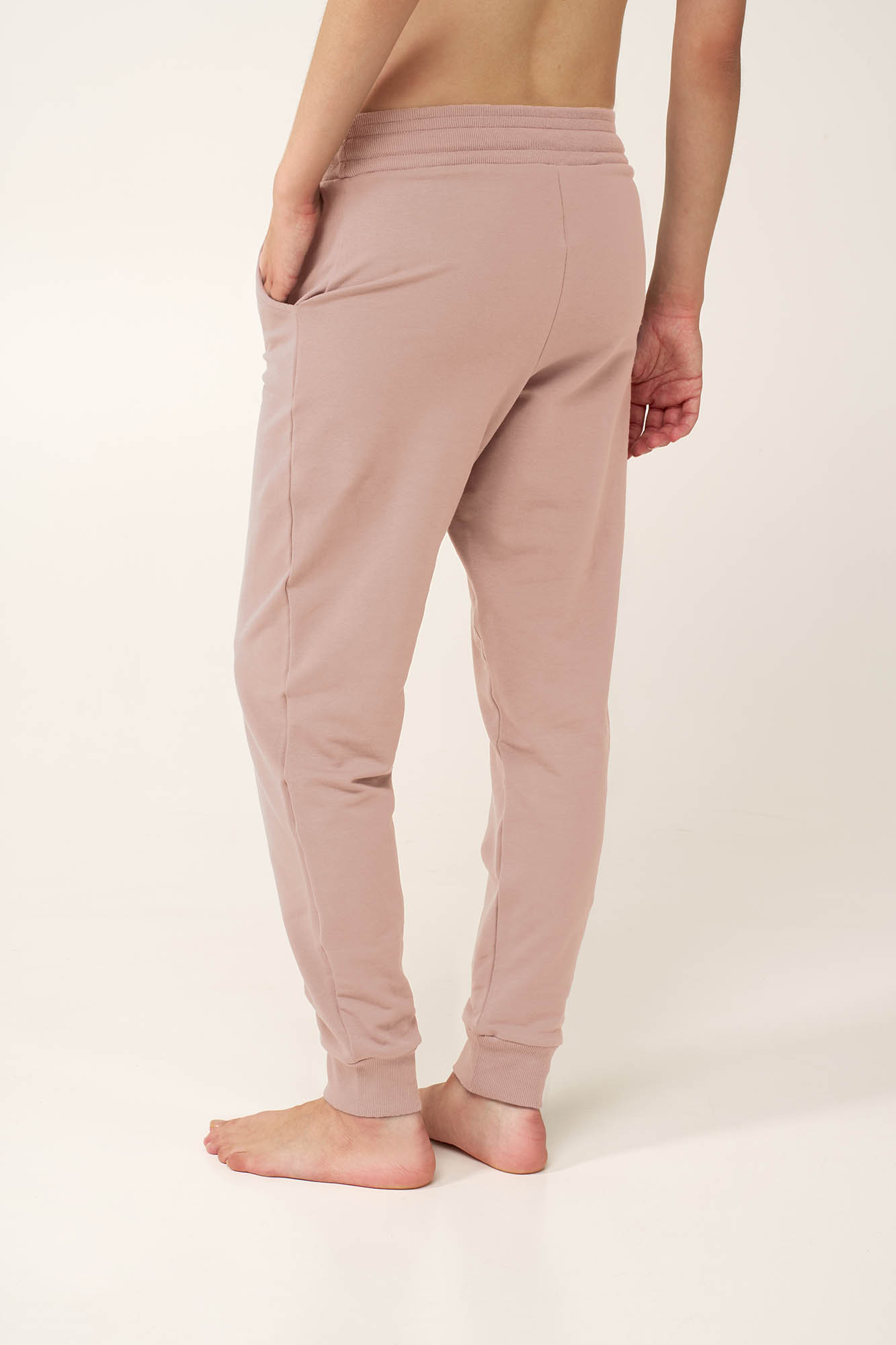 Γυναικείο Βαμβακερό Παντελόνι με Μανσέτες - Image 6