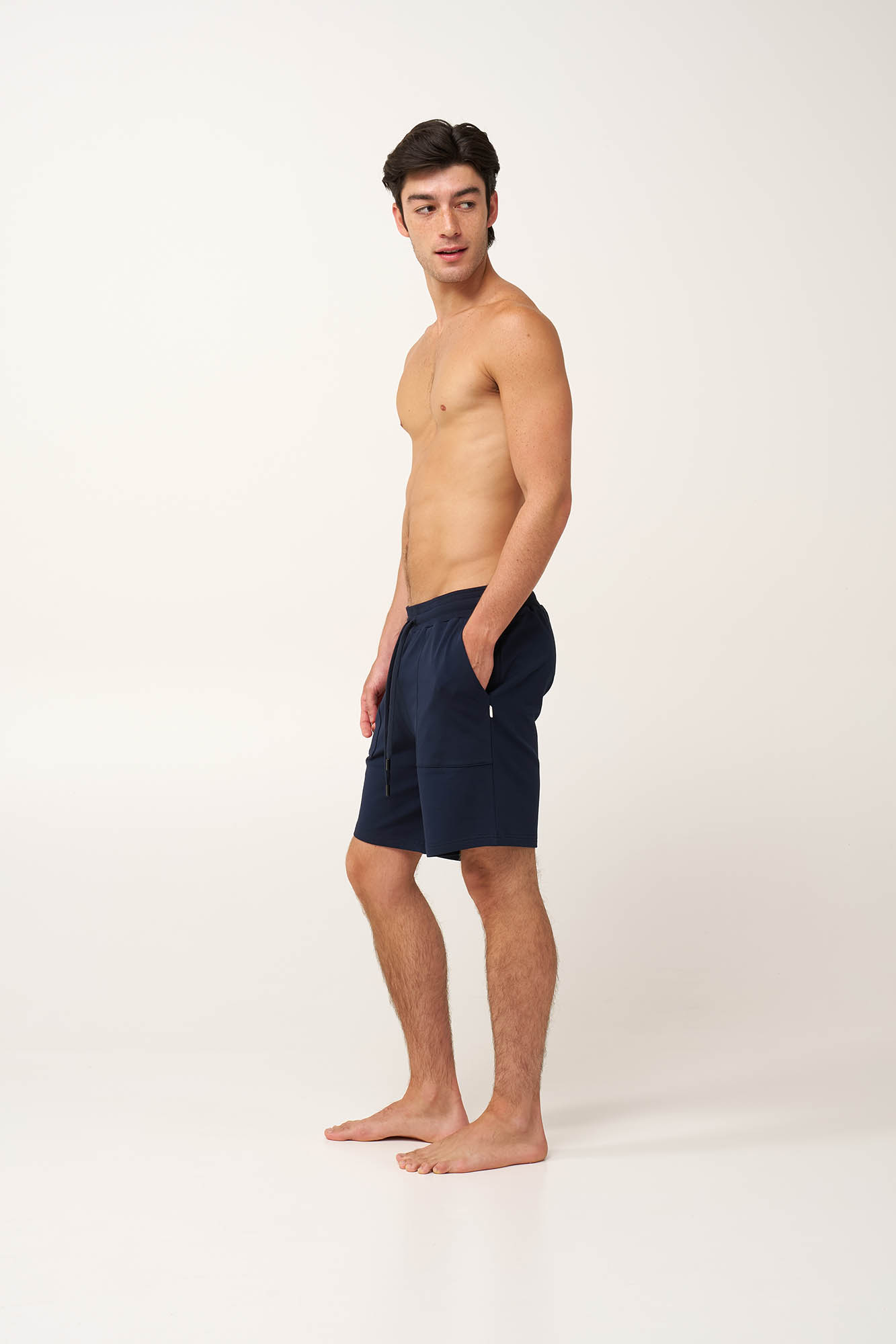 Ανδρική Βαμβακερή Φούτερ Βερμούδα - Image 5