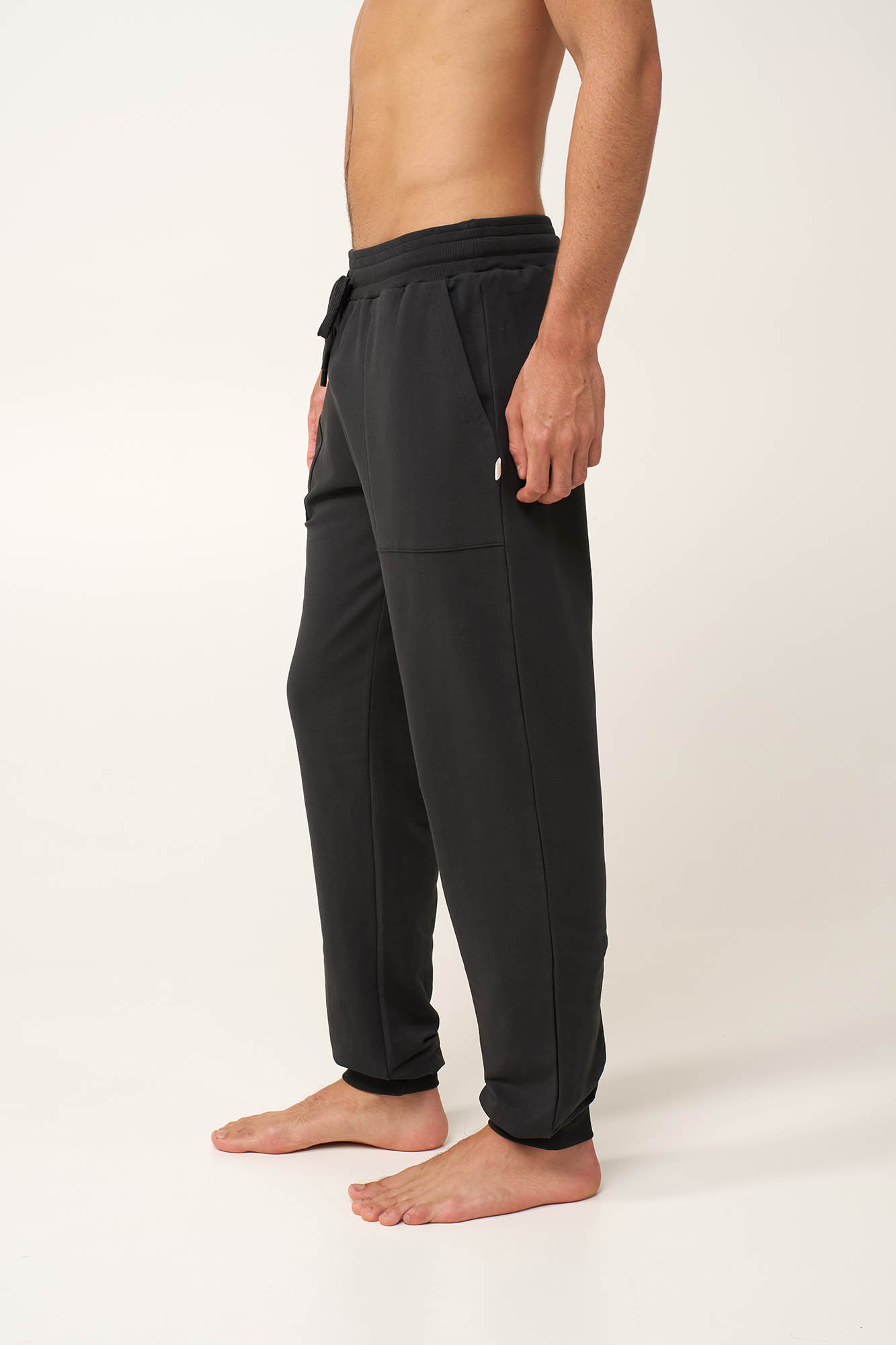 Βαμβακερό Ανδρικό Παντελόνι με Μανσέτες - Image 3