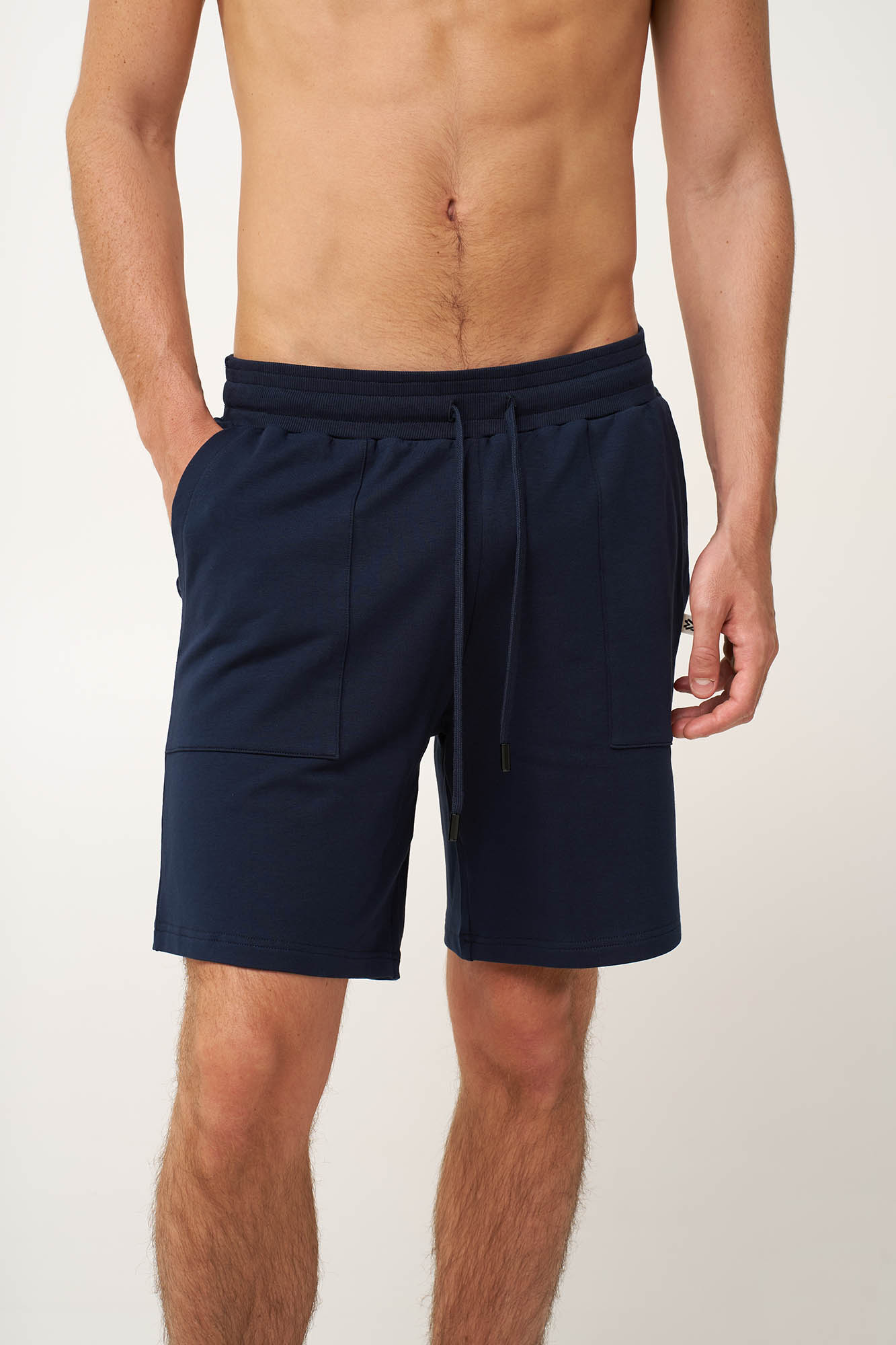 Ανδρική Βαμβακερή Φούτερ Βερμούδα - Image 6