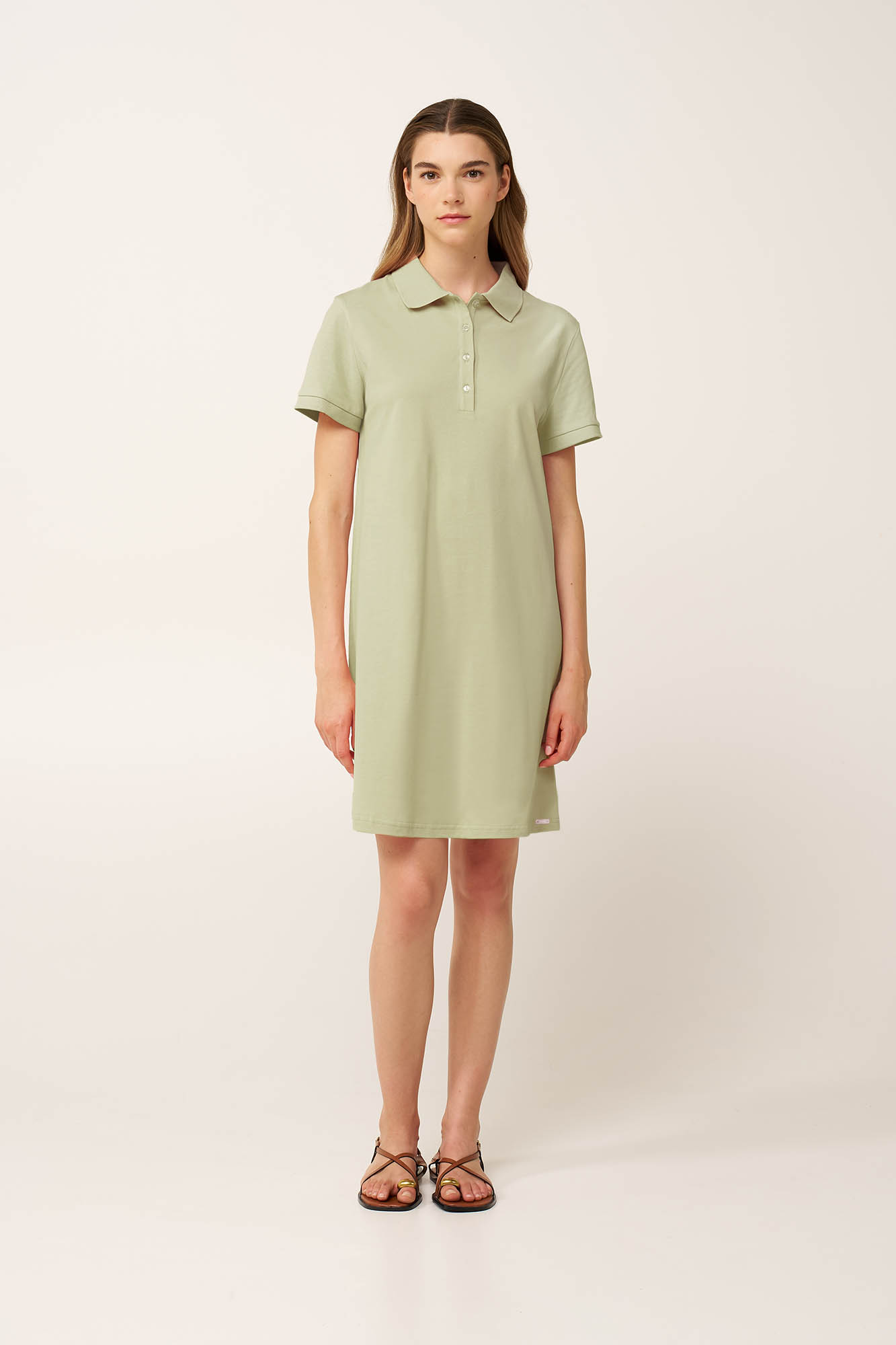 Γυναικείο Pique Πόλο Φόρεμα - Image 5
