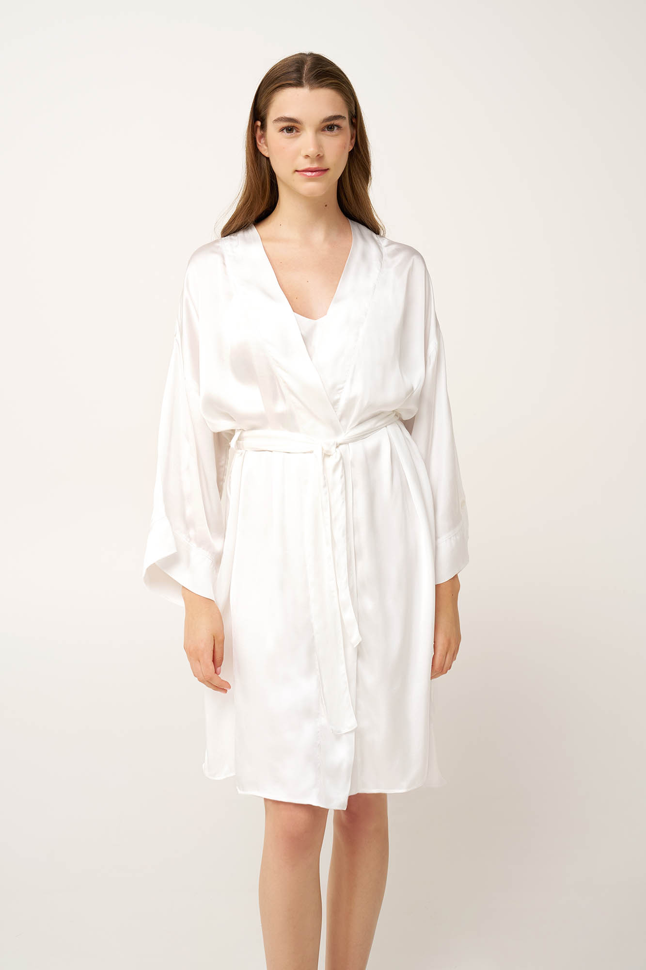 Σατέν Σετ Νυχτικό και Ρόμπα - Image 6