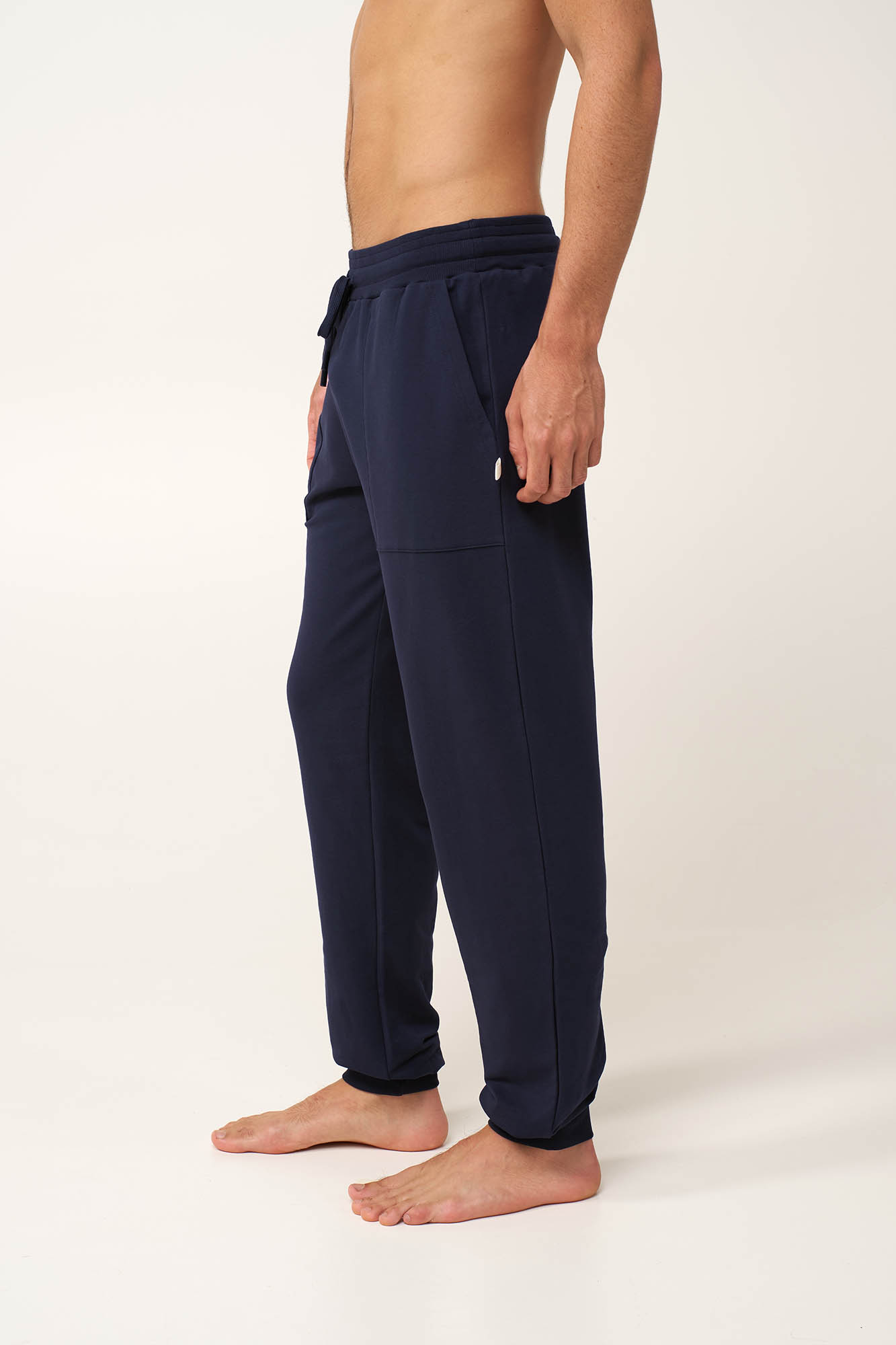 Βαμβακερό Ανδρικό Παντελόνι με Μανσέτες - Image 6