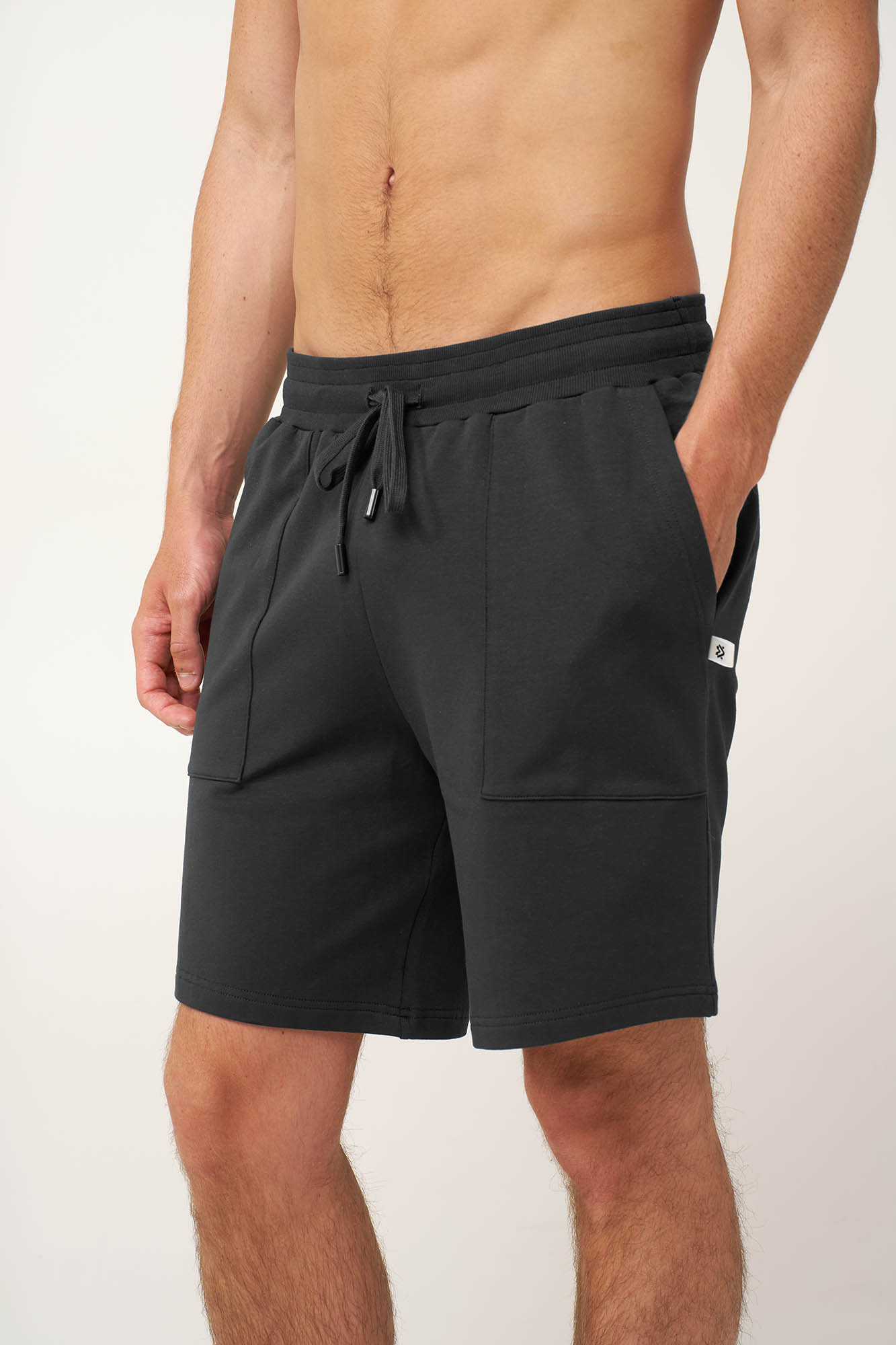 Ανδρική Βαμβακερή Φούτερ Βερμούδα - Image 4