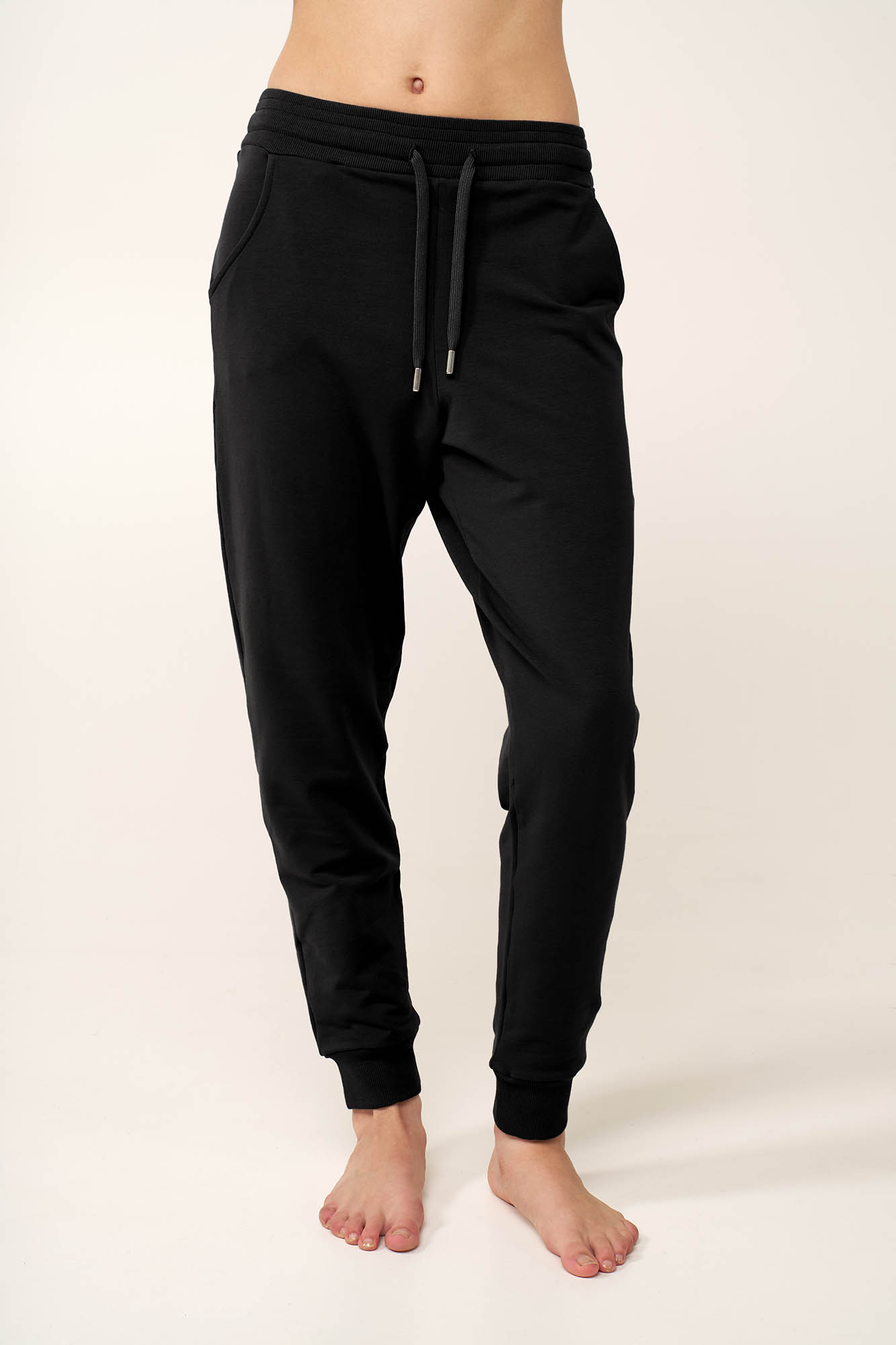 Γυναικείο Βαμβακερό Παντελόνι με Μανσέτες - Image 3