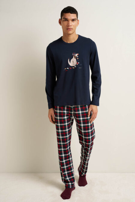 Ανδρική Matching Βαμβακερή Πυτζάμα