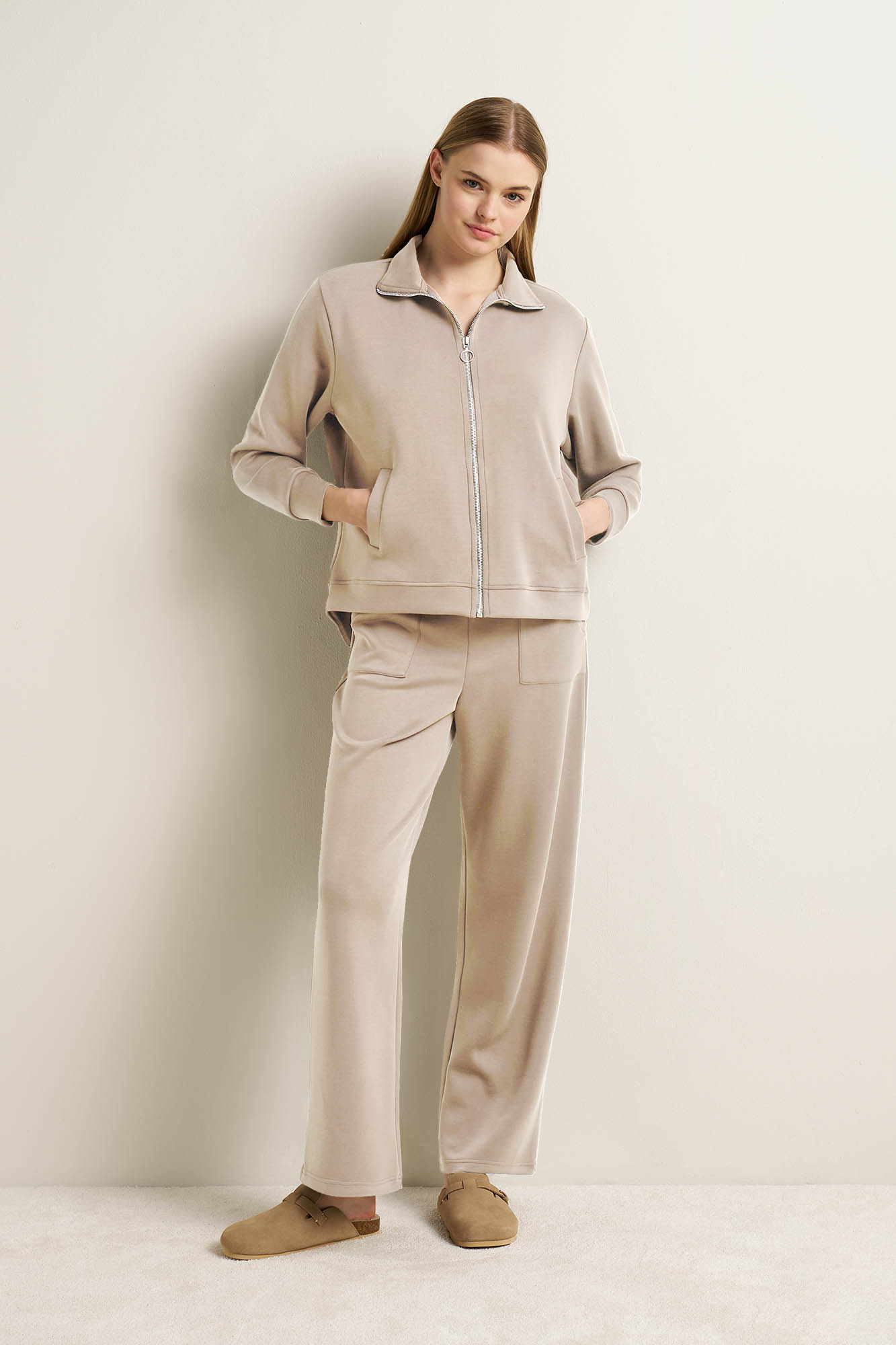 Γυναικείο Viscose Jacket με Φερμουάρ - Image 5