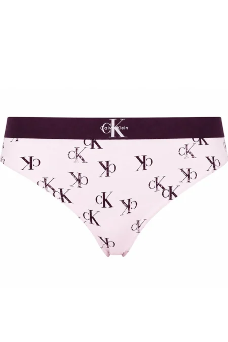 Stretch Thong - Graphic Monogram Microfibre